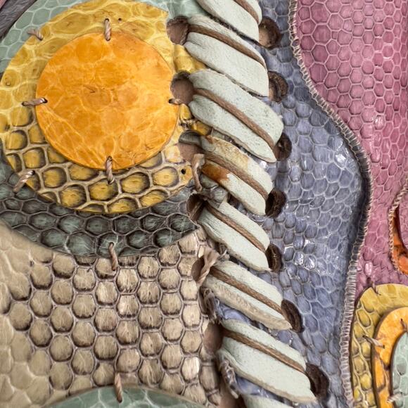 Fendi Pyhon Skin Bubble XXL Baguette - Picture 7 of 11